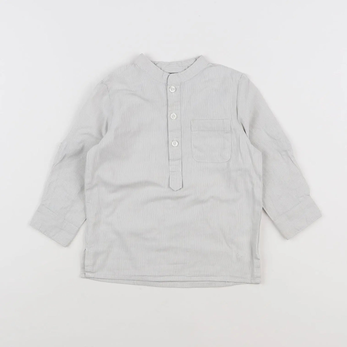 Vertbaudet - chemise gris - 2 ans