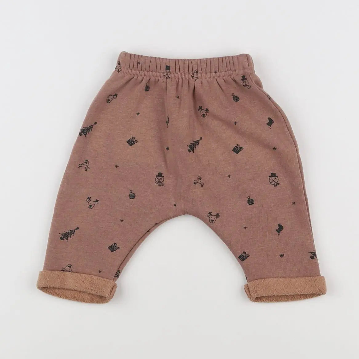 Vertbaudet - jogging marron - 3 mois