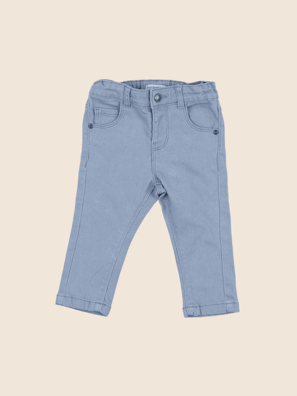 Vertbaudet - jean bleu - 12 mois