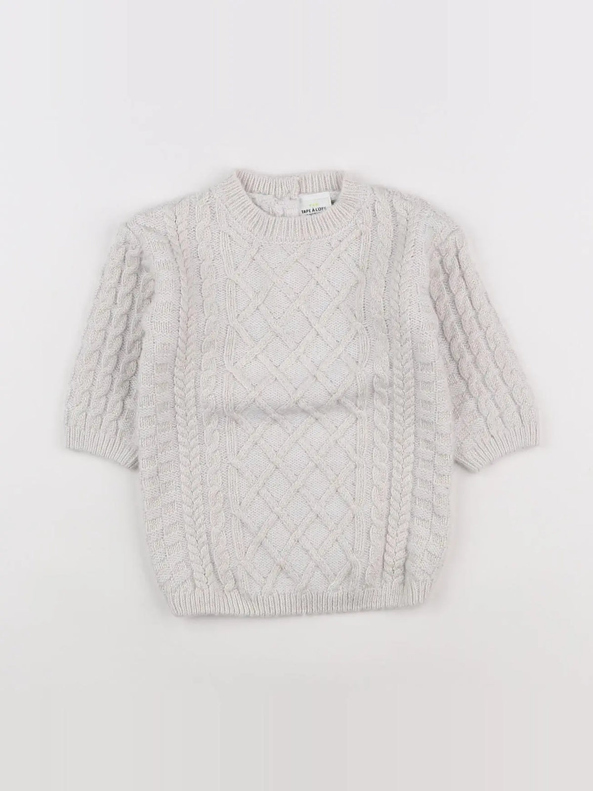 Tape à l'oeil - robe beige - 9 mois