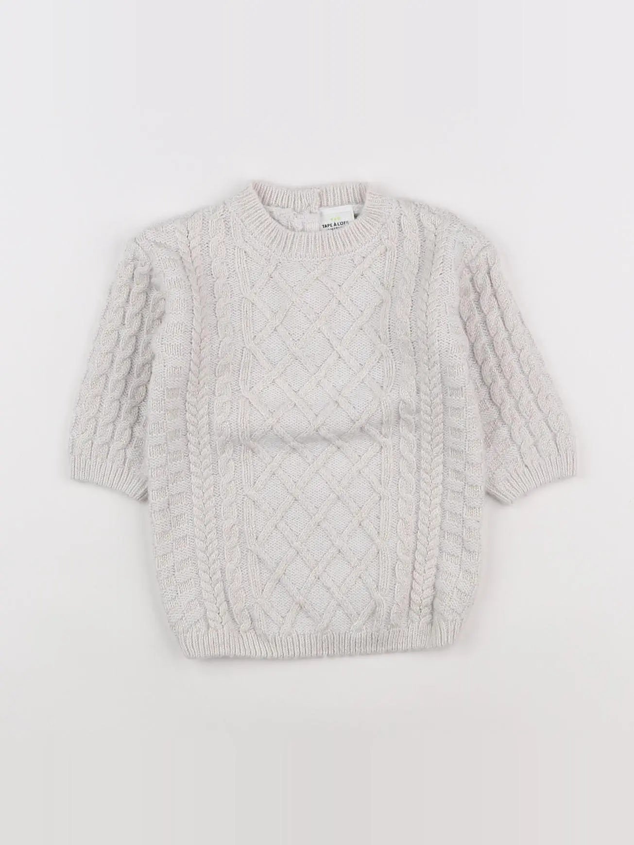 Tape à l'oeil - robe beige - 9 mois