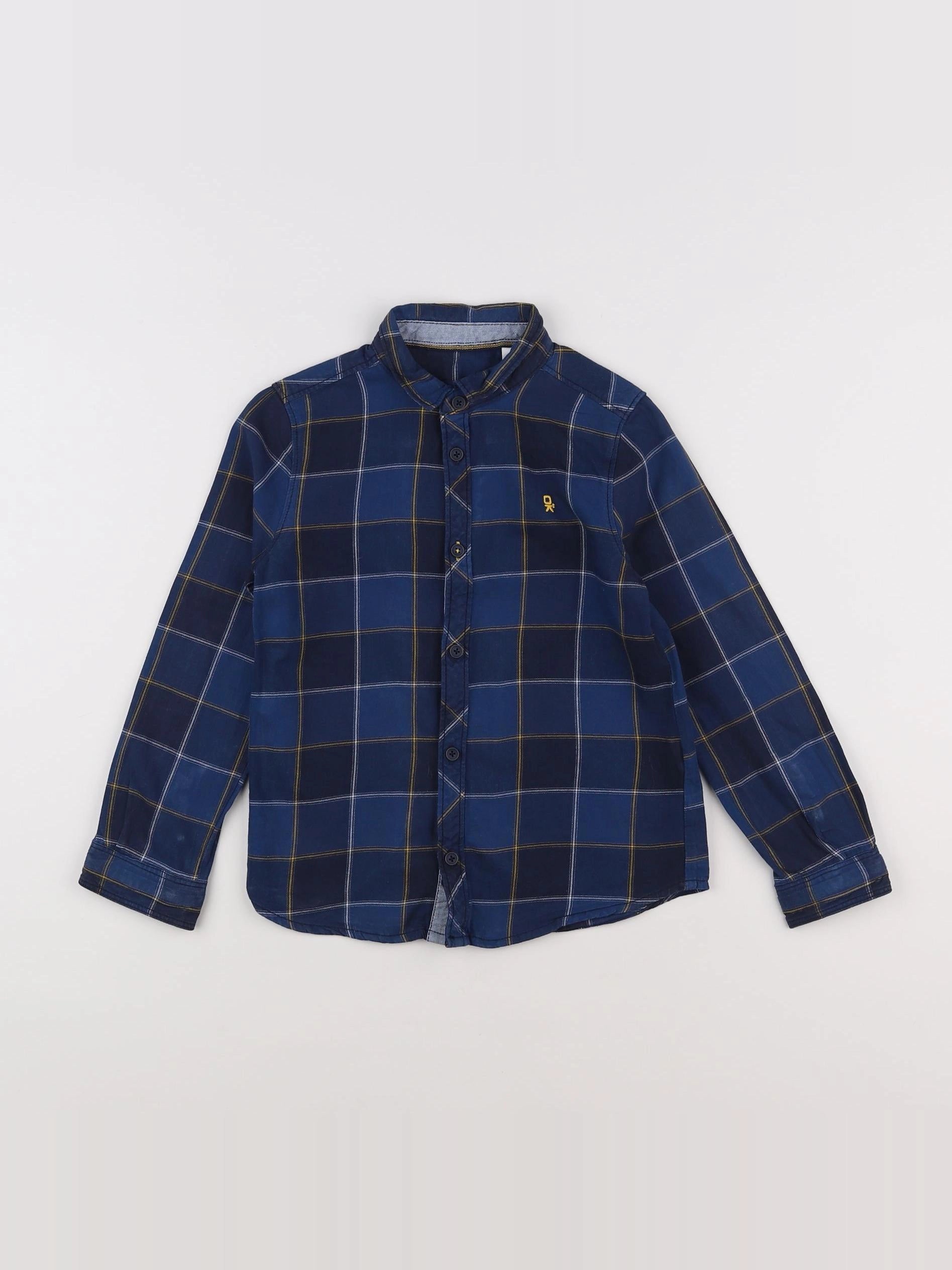 Okaidi - chemise bleu - 6 ans