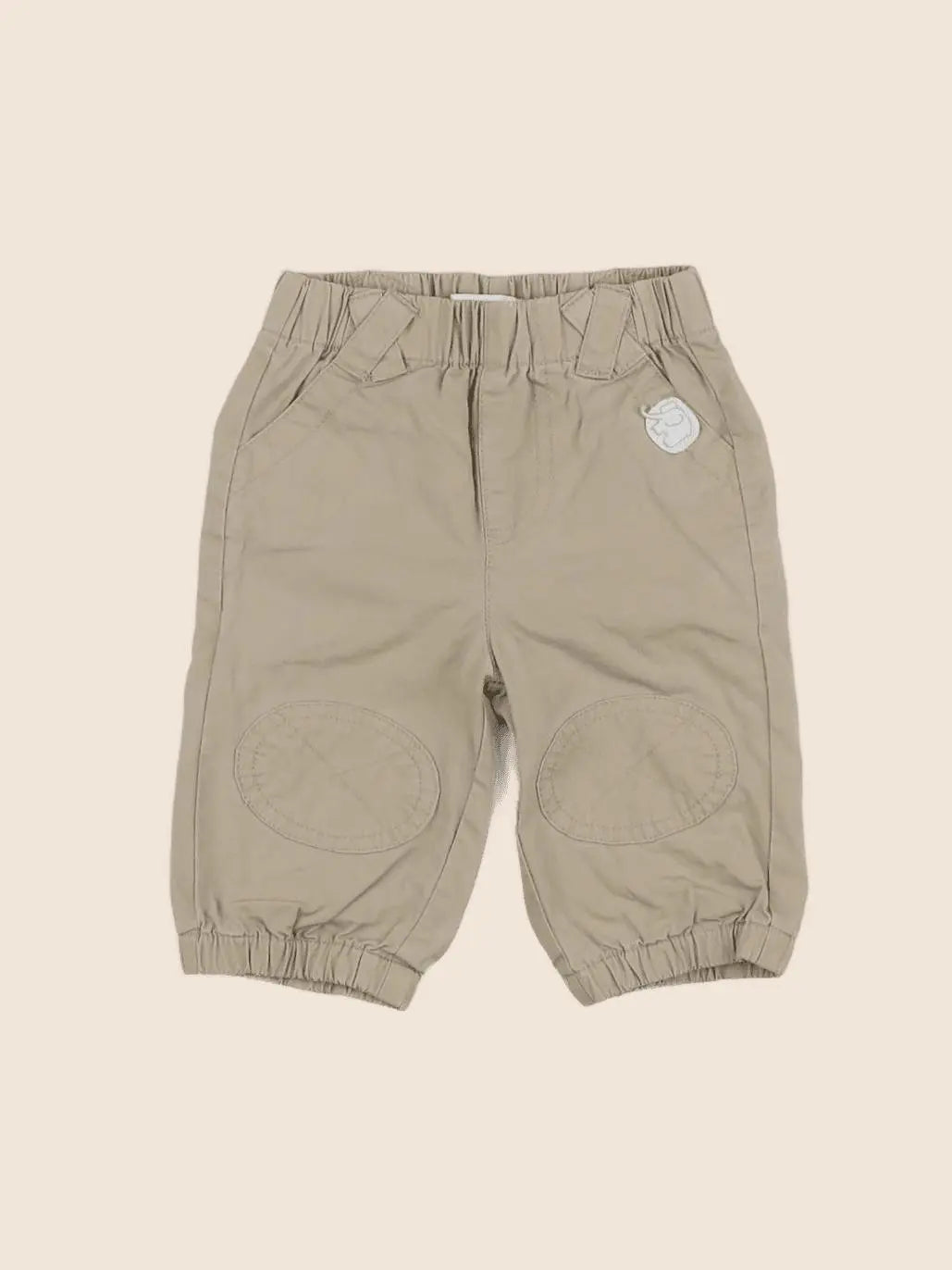 Vertbaudet - pantalon doublé beige - 3 mois