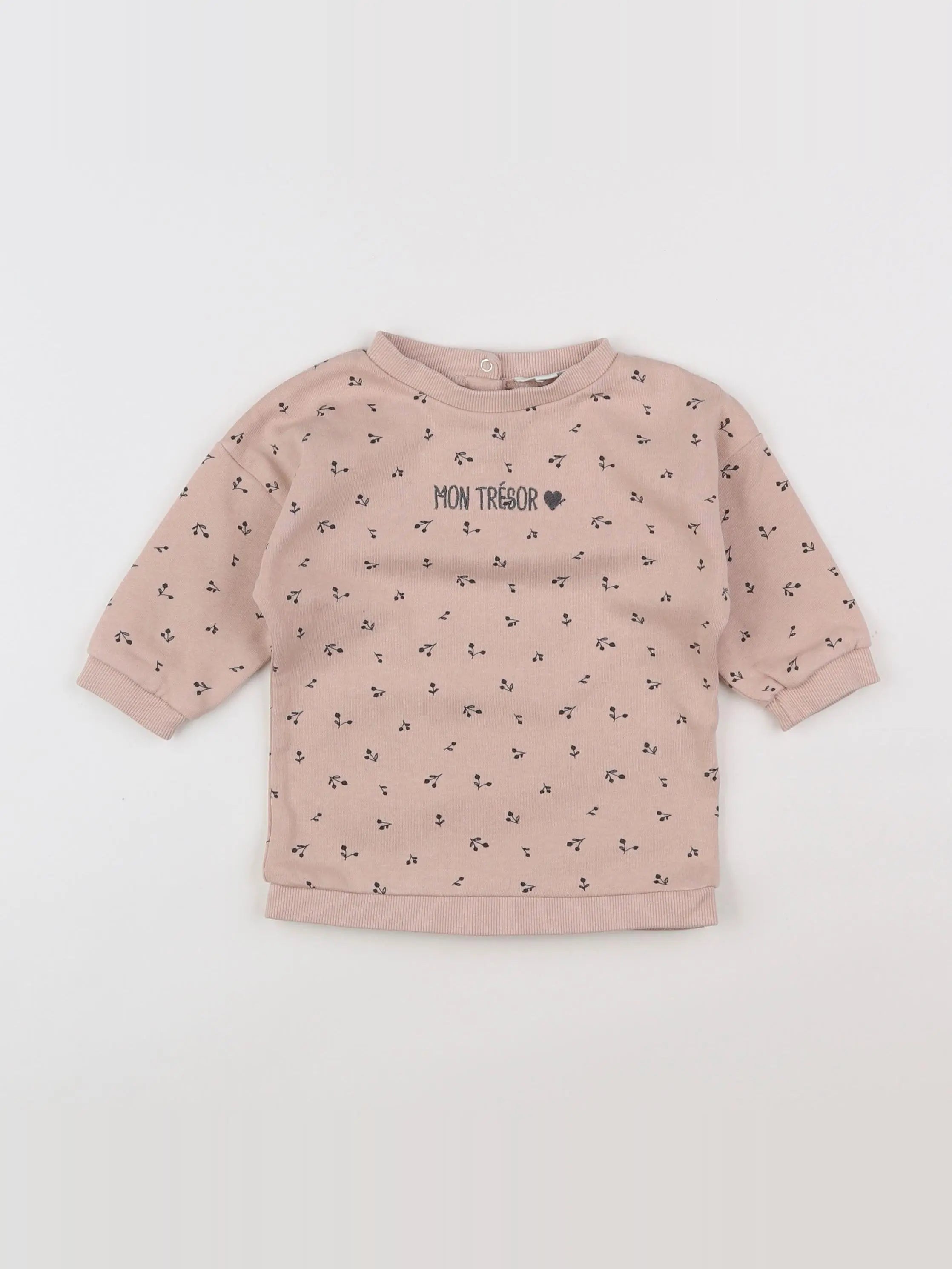 Vertbaudet - robe rose - 9 mois