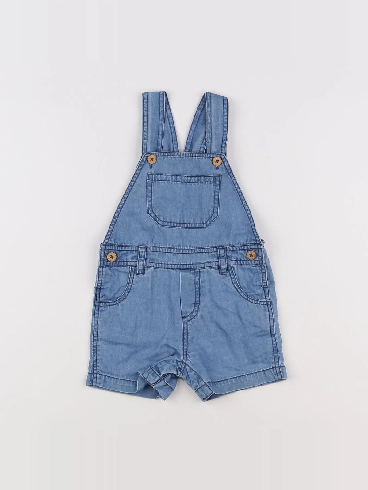 Boutchou - salopette bleu - 12 mois