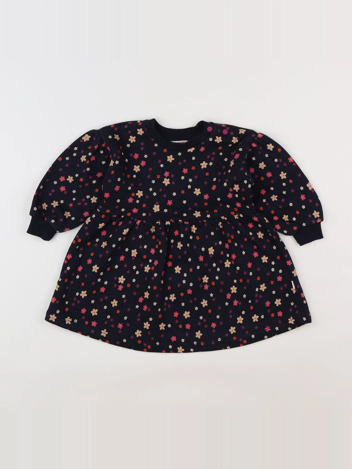 Catimini - robe bleu - 12 mois