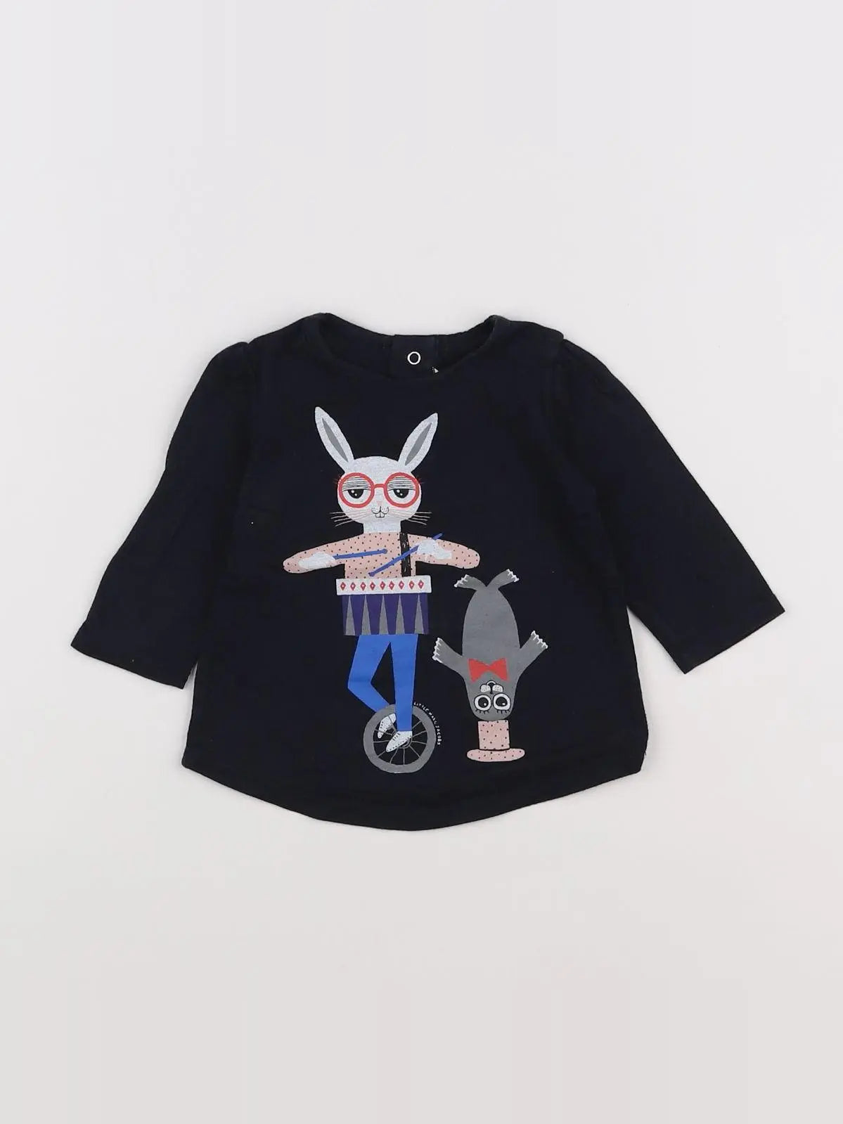 Little marc jacobs - tee-shirt noir - 3 mois