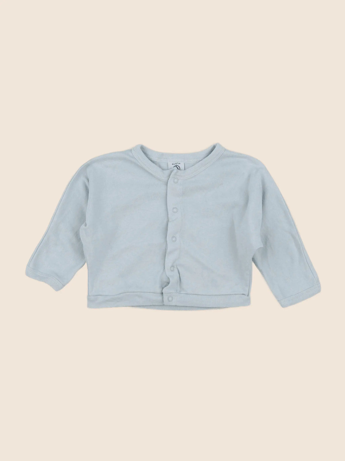 Petit Bateau - tee-shirt vert - 6 mois