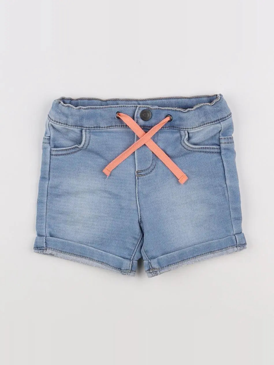 Tape à l'oeil - short bleu - 6 mois