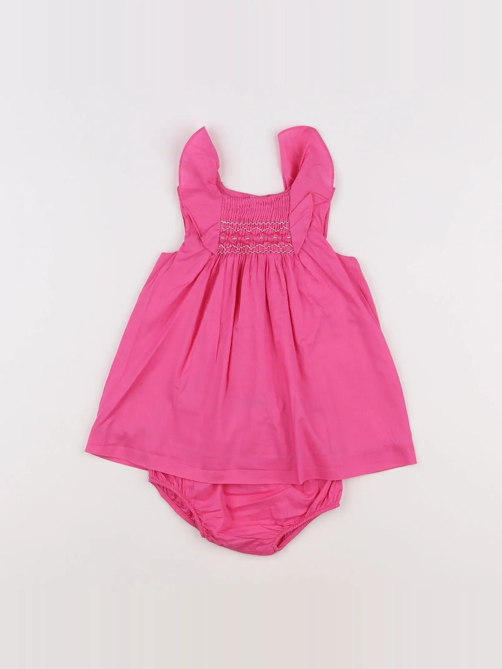 Jacadi - robe rose - 6 mois
