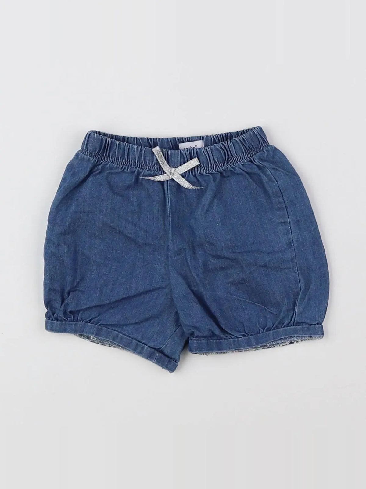 Absorba - short bleu - 6 mois