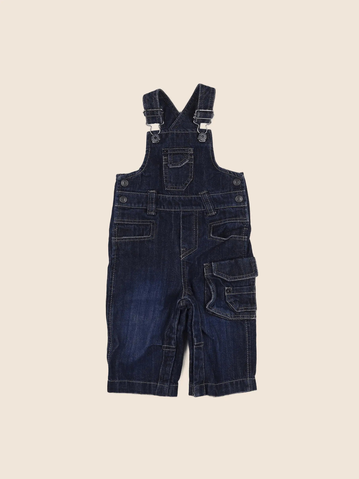 GAP - salopette bleu - 6/12 mois