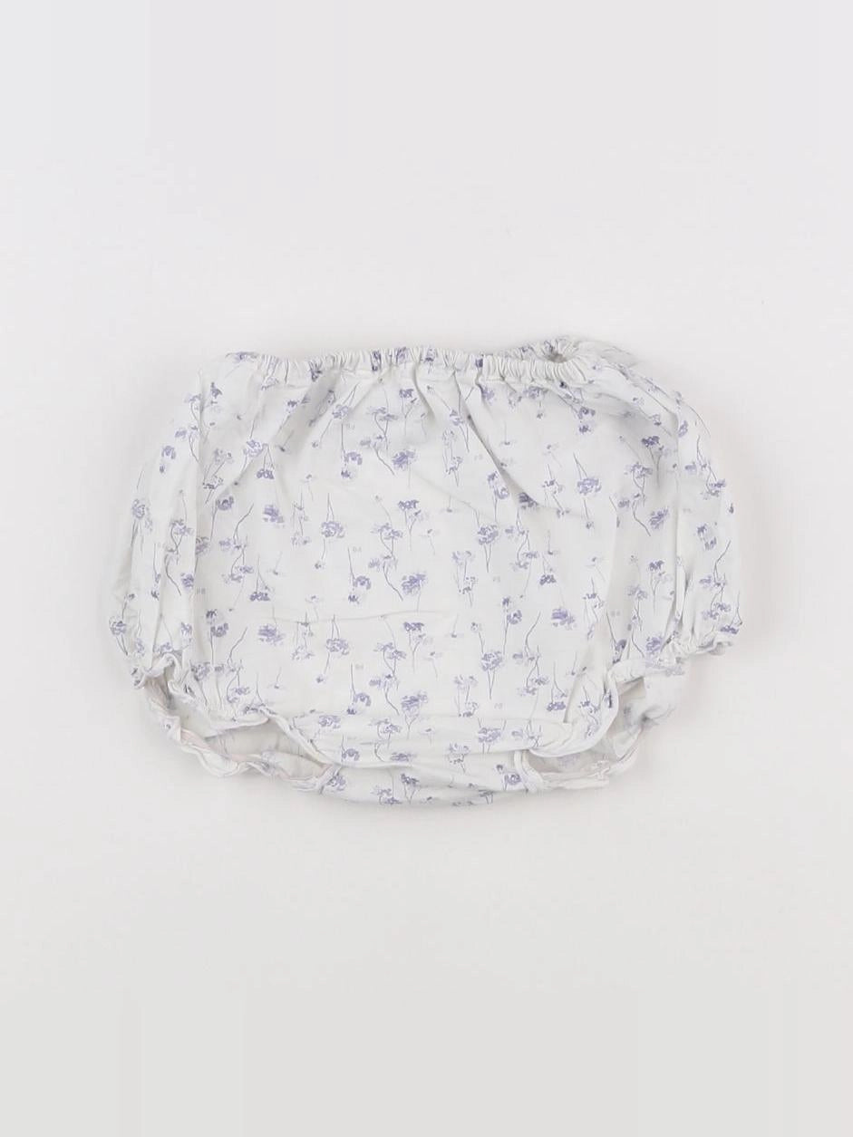 Petit Bateau - bloomer bleu - 12 mois