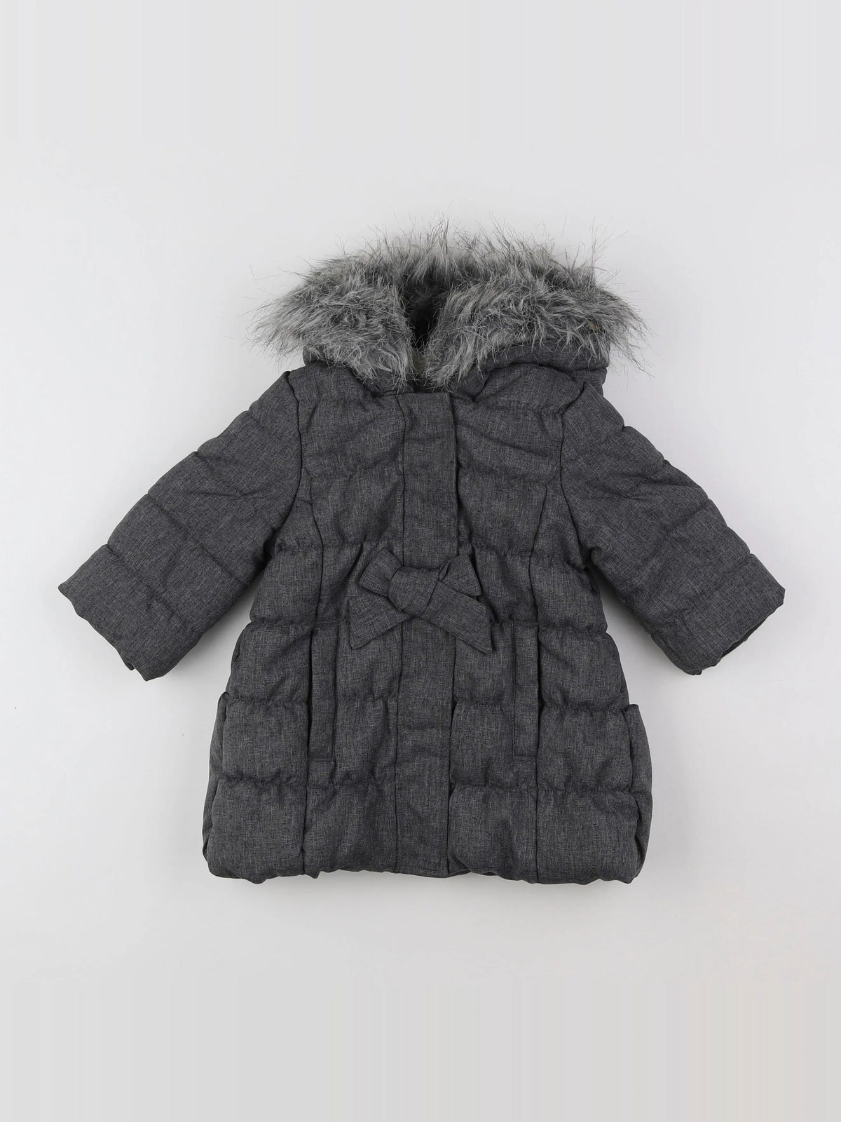 Natalys - parka gris - 12 mois