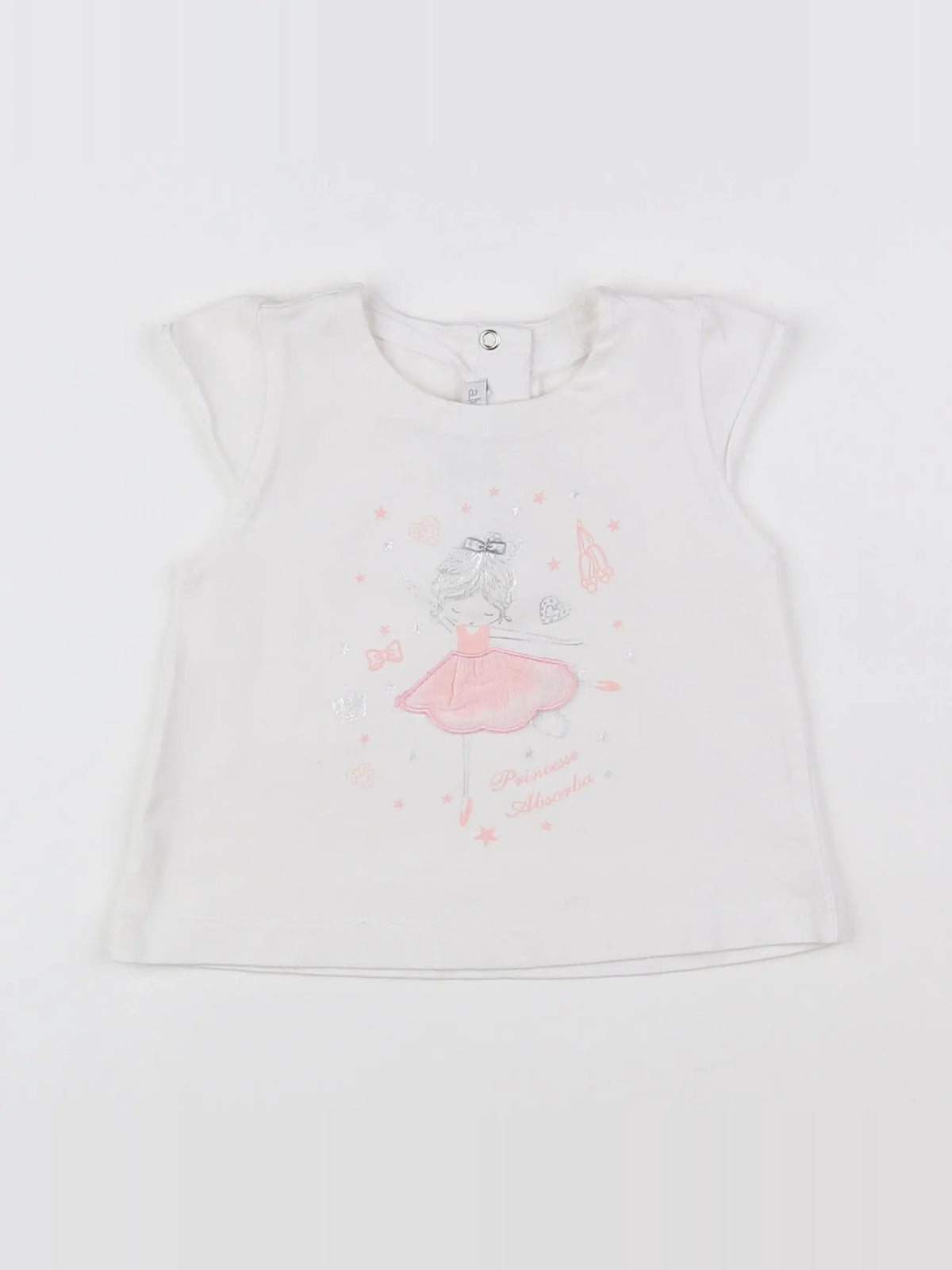 Absorba - tee-shirt blanc - 12 mois