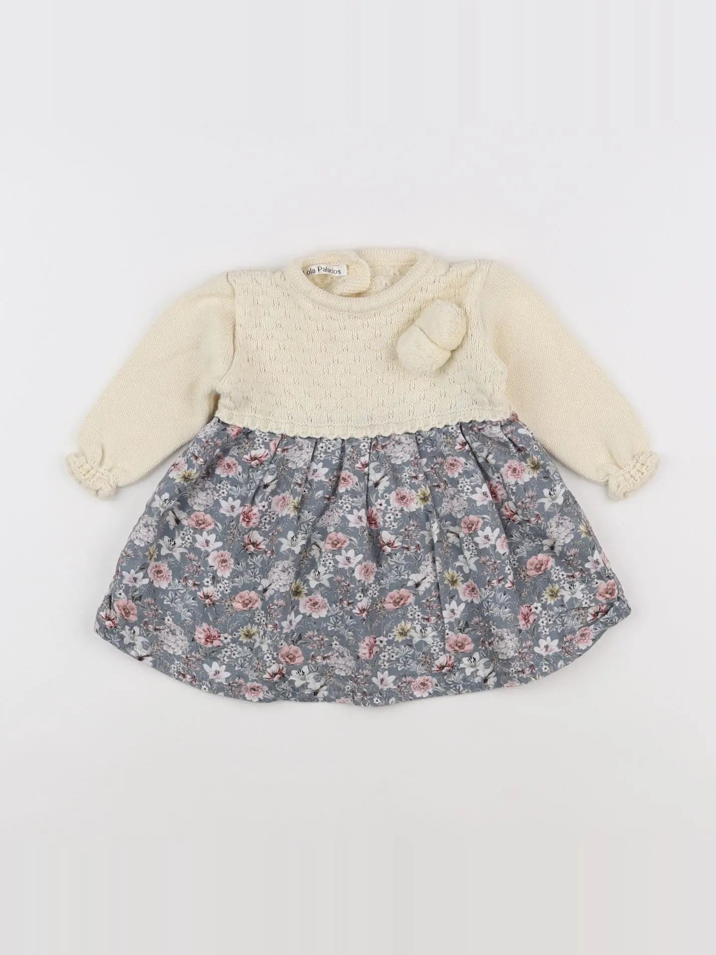 Lola Palacios - robe multicolore - 12 mois