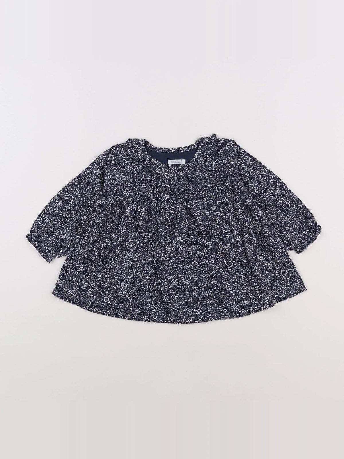 Boutchou - robe bleu - 12 mois