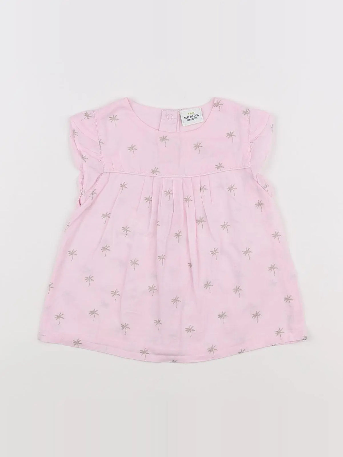 Tape à l'oeil - robe rose - 18 mois
