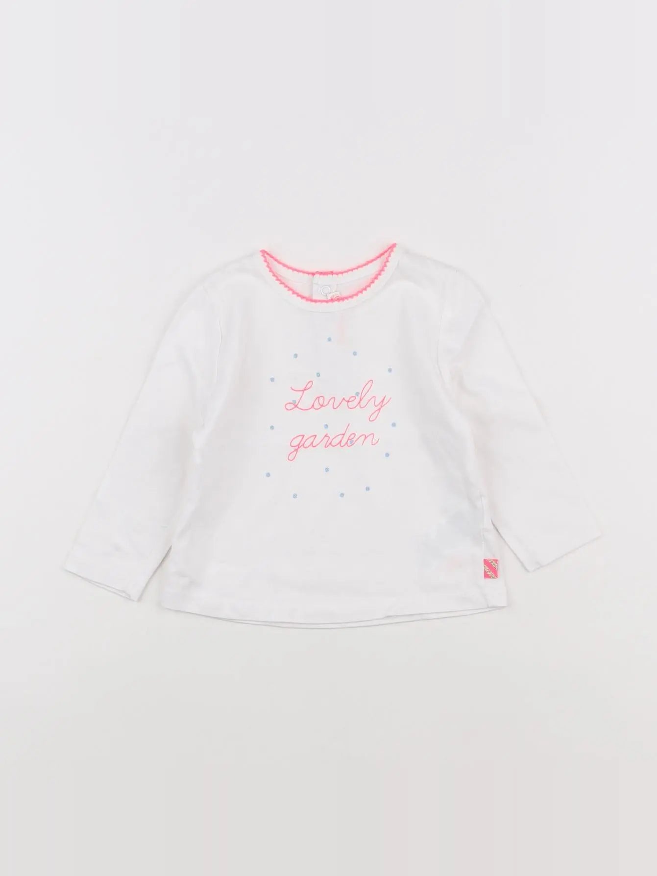 Billie Blush - tee-shirt blanc - 9 mois