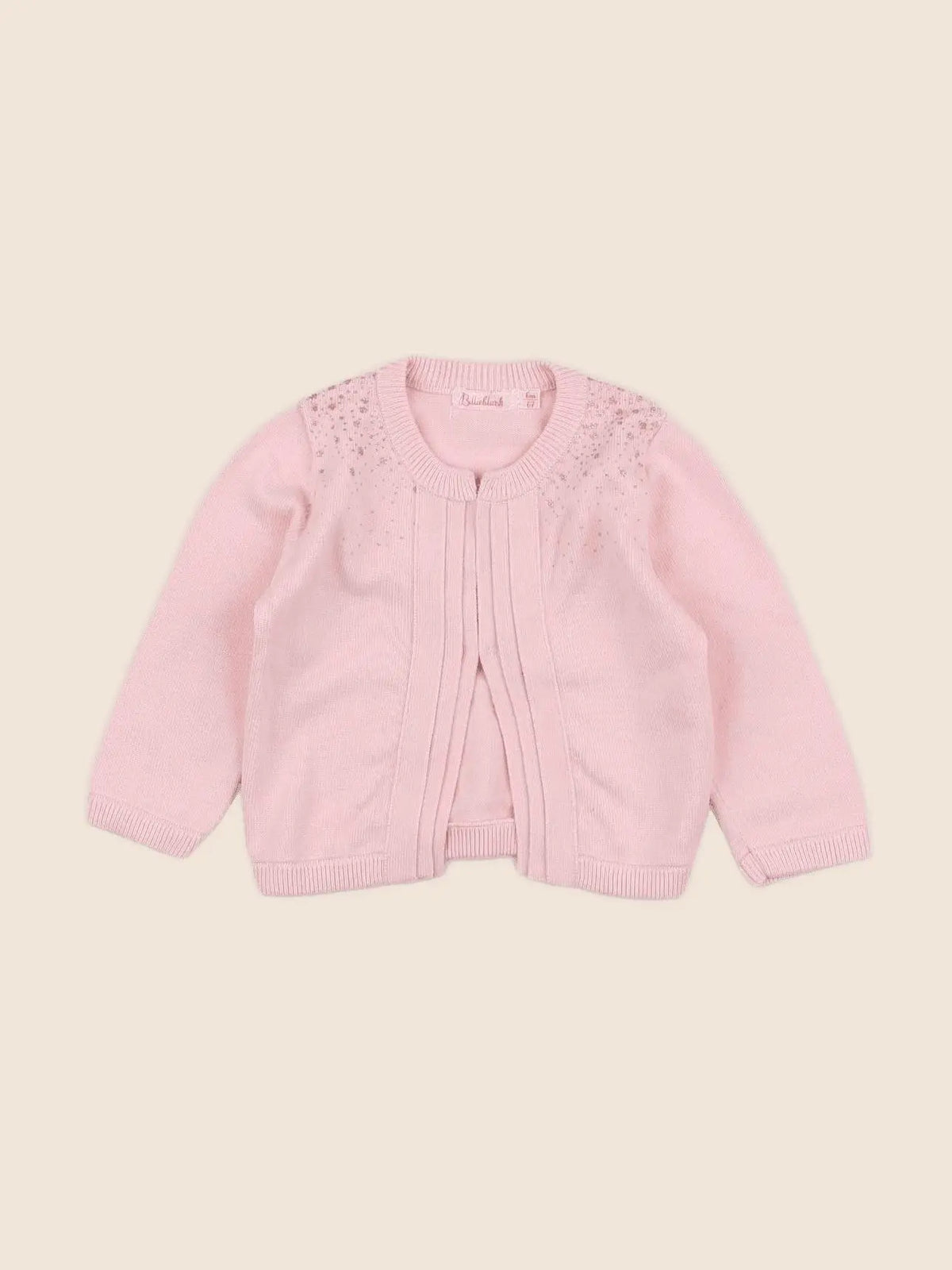 Billie Blush - gilet rose - 6 mois