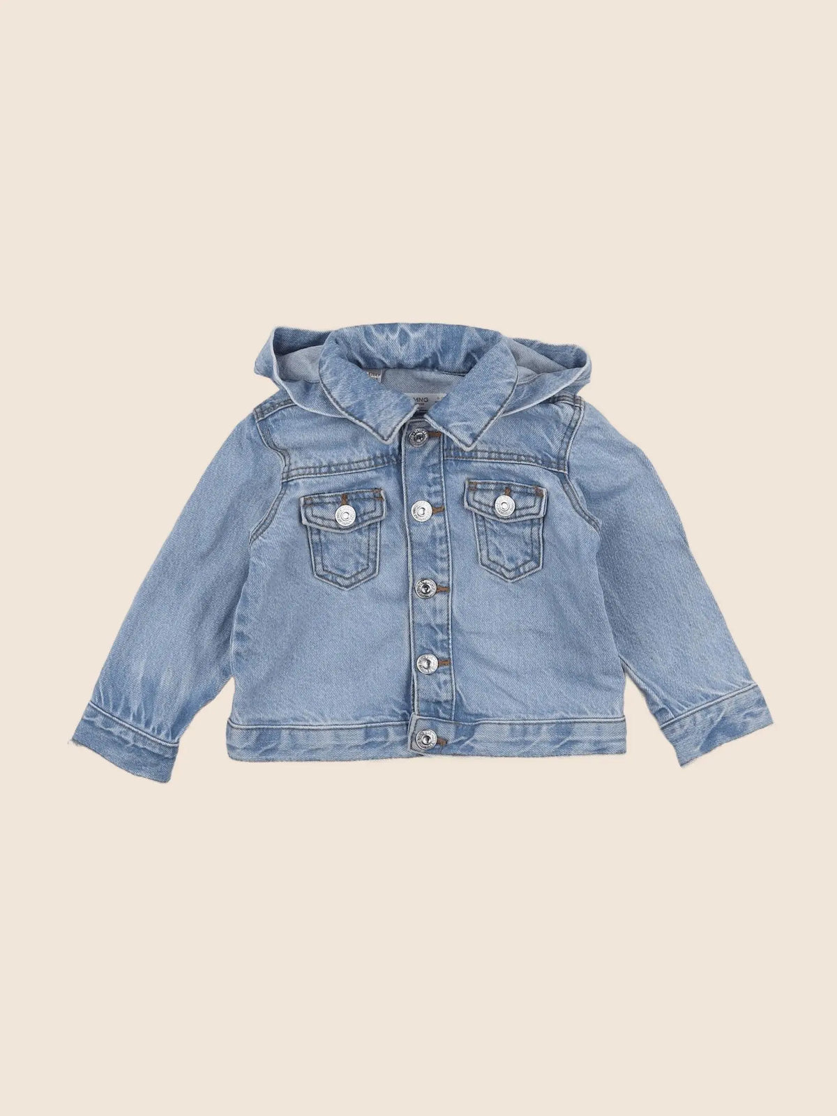 Mango - veste bleu - 9/12 mois