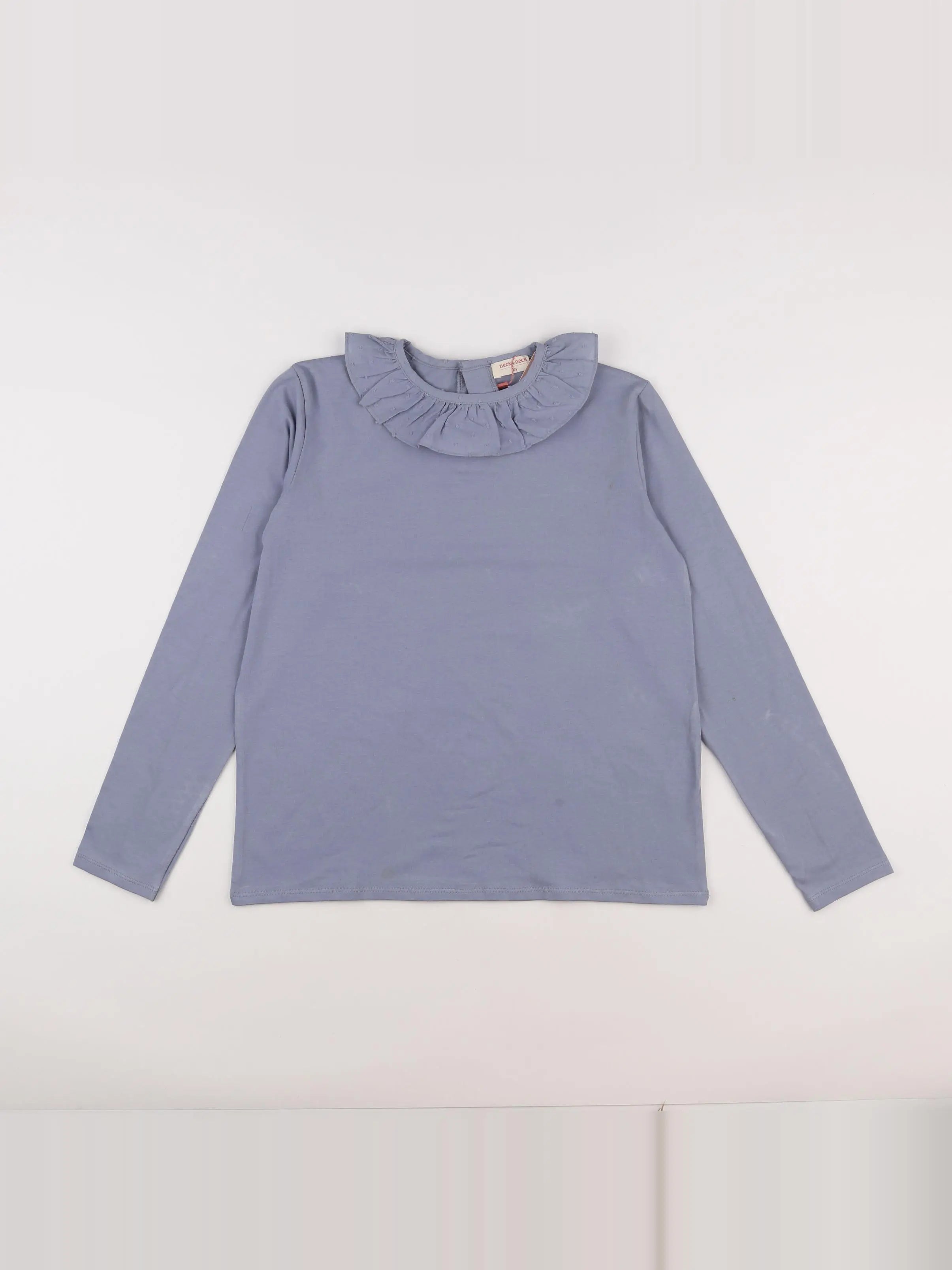 Neck & Neck - tee-shirt bleu (état neuf) - 12 ans