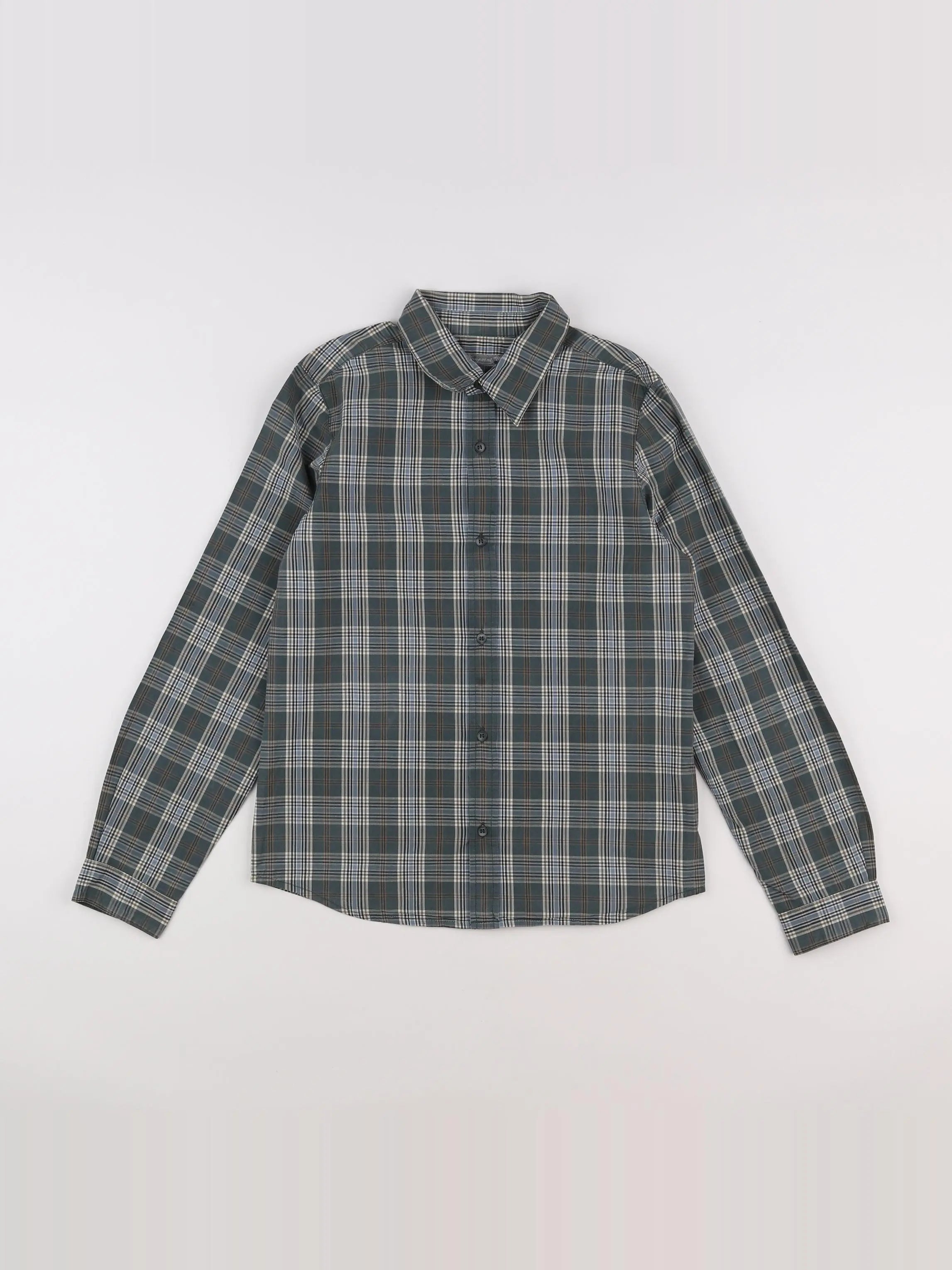 Bonpoint - chemise vert - 12 ans