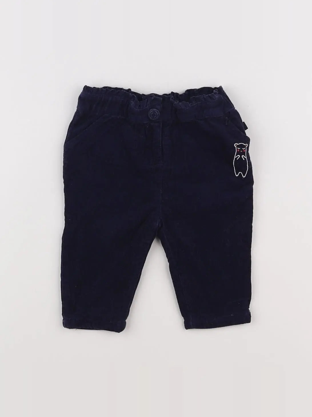 Cadet Rousselle - pantalon bleu - 6 mois