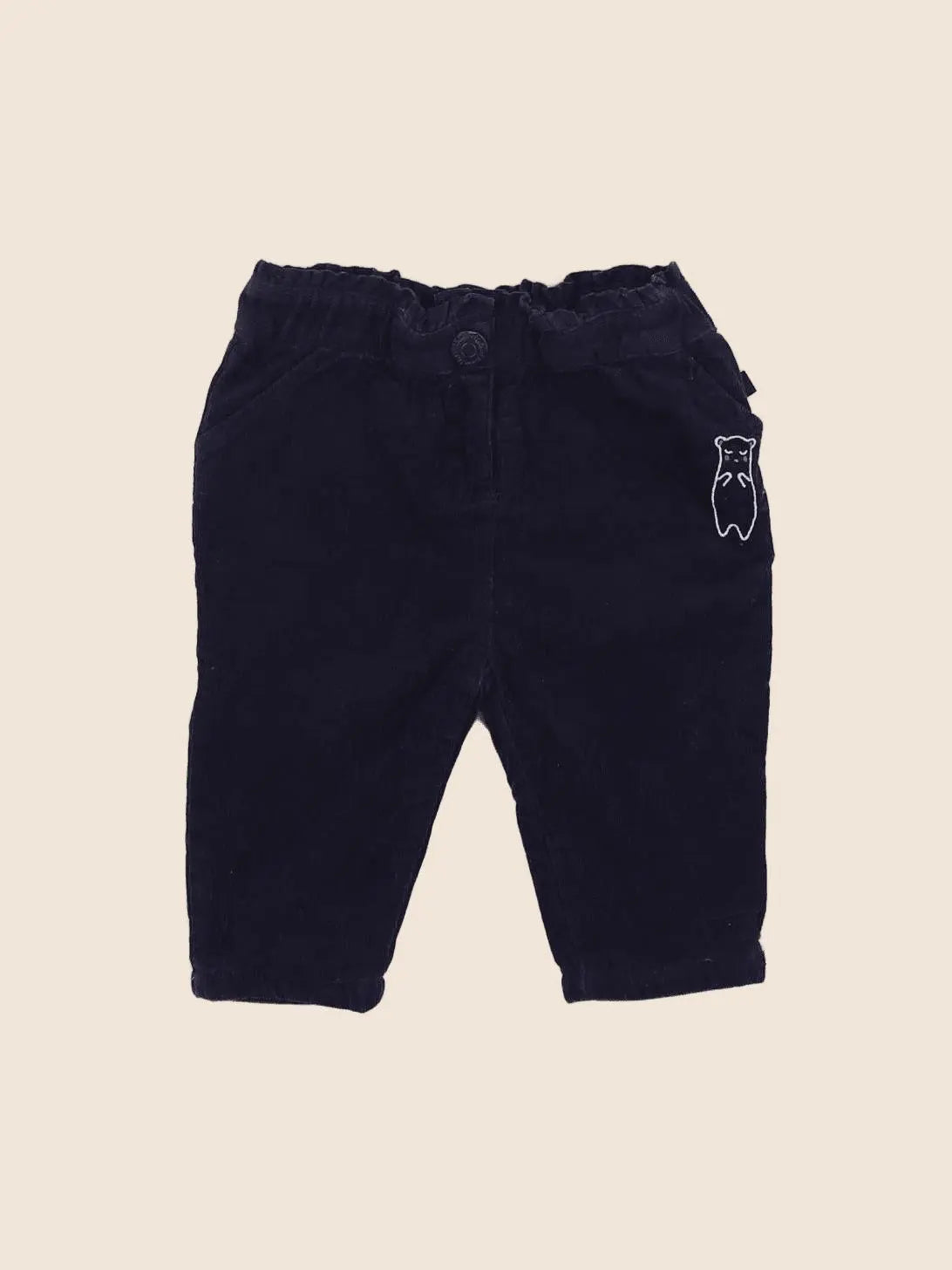 Cadet Rousselle - pantalon bleu - 6 mois