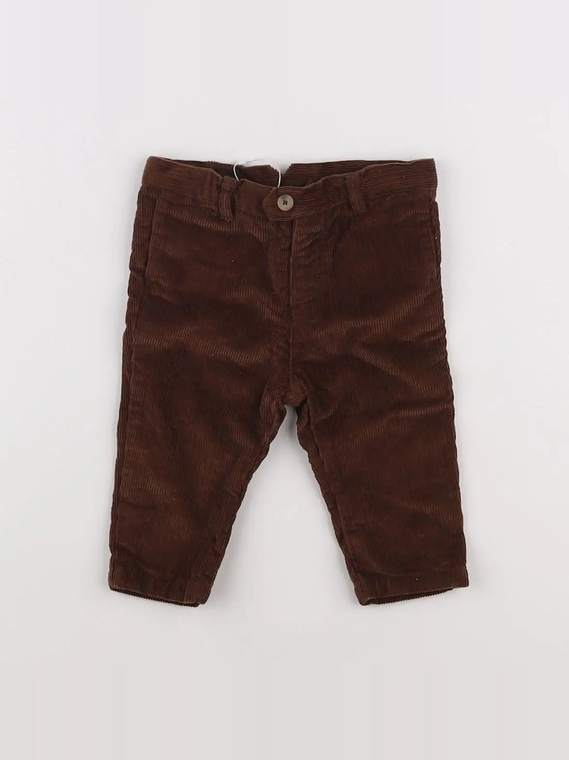 Natalys - pantalon marron - 6 mois