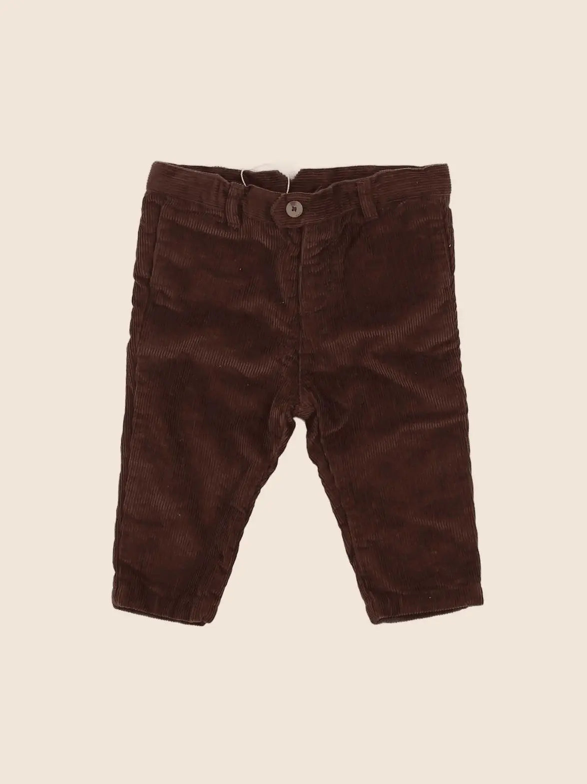 Natalys - pantalon marron - 6 mois