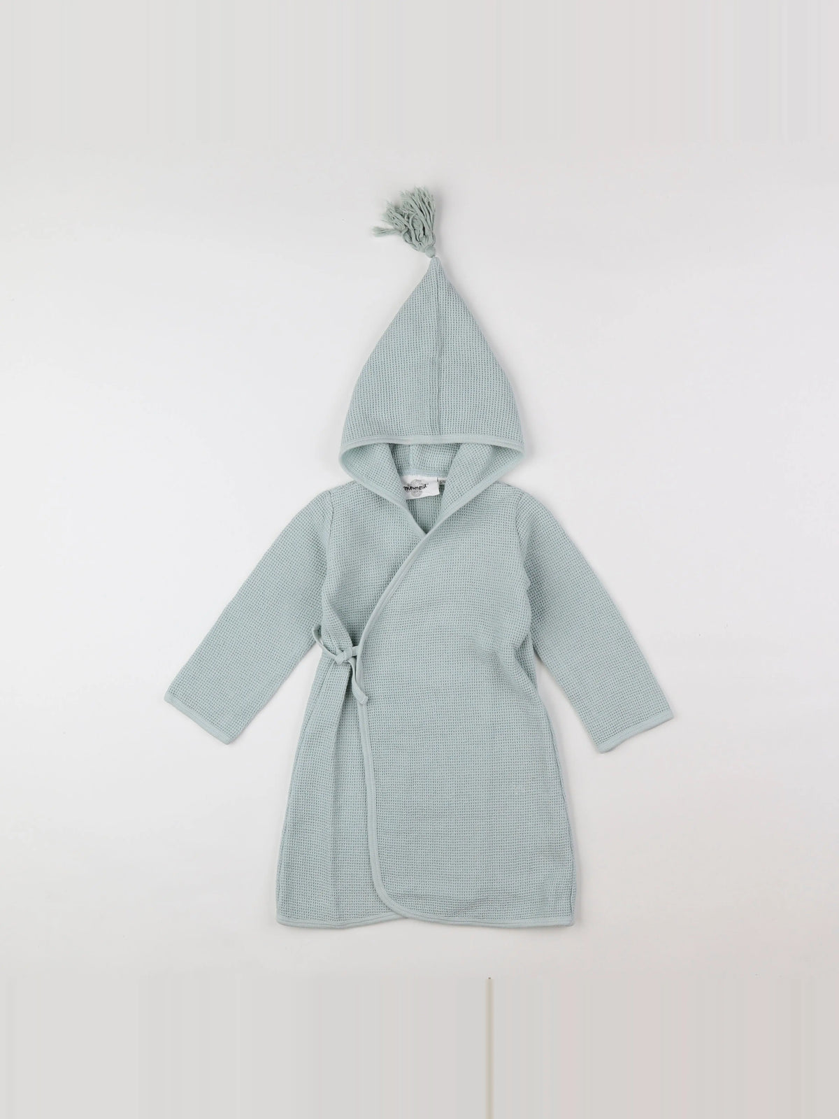 Moumout' - peignoir bleu - 12 mois