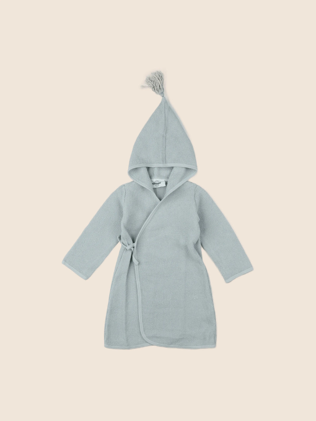 Moumout' - peignoir bleu - 12 mois
