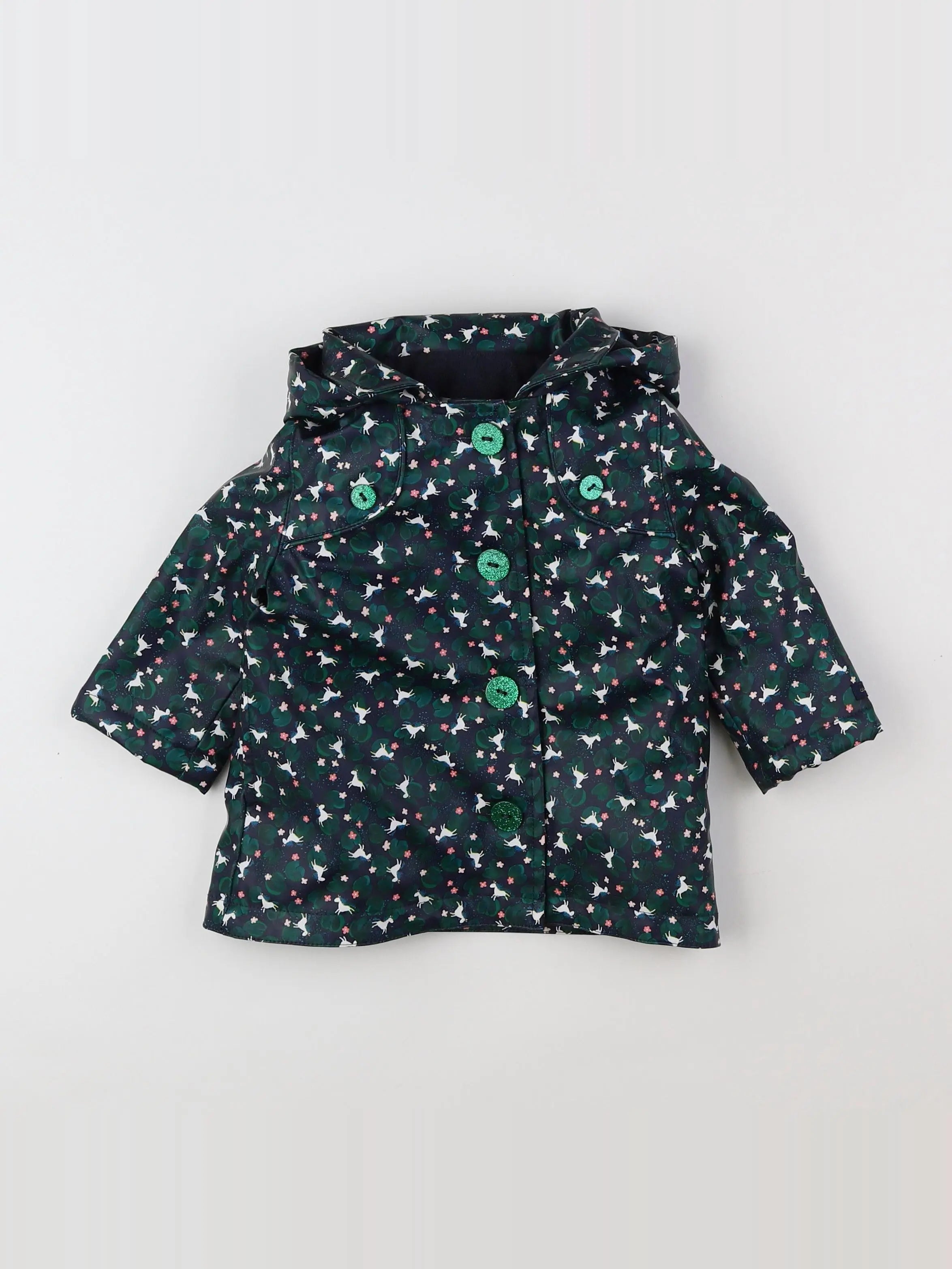 Catimini - imperméable multicolore - 9 mois