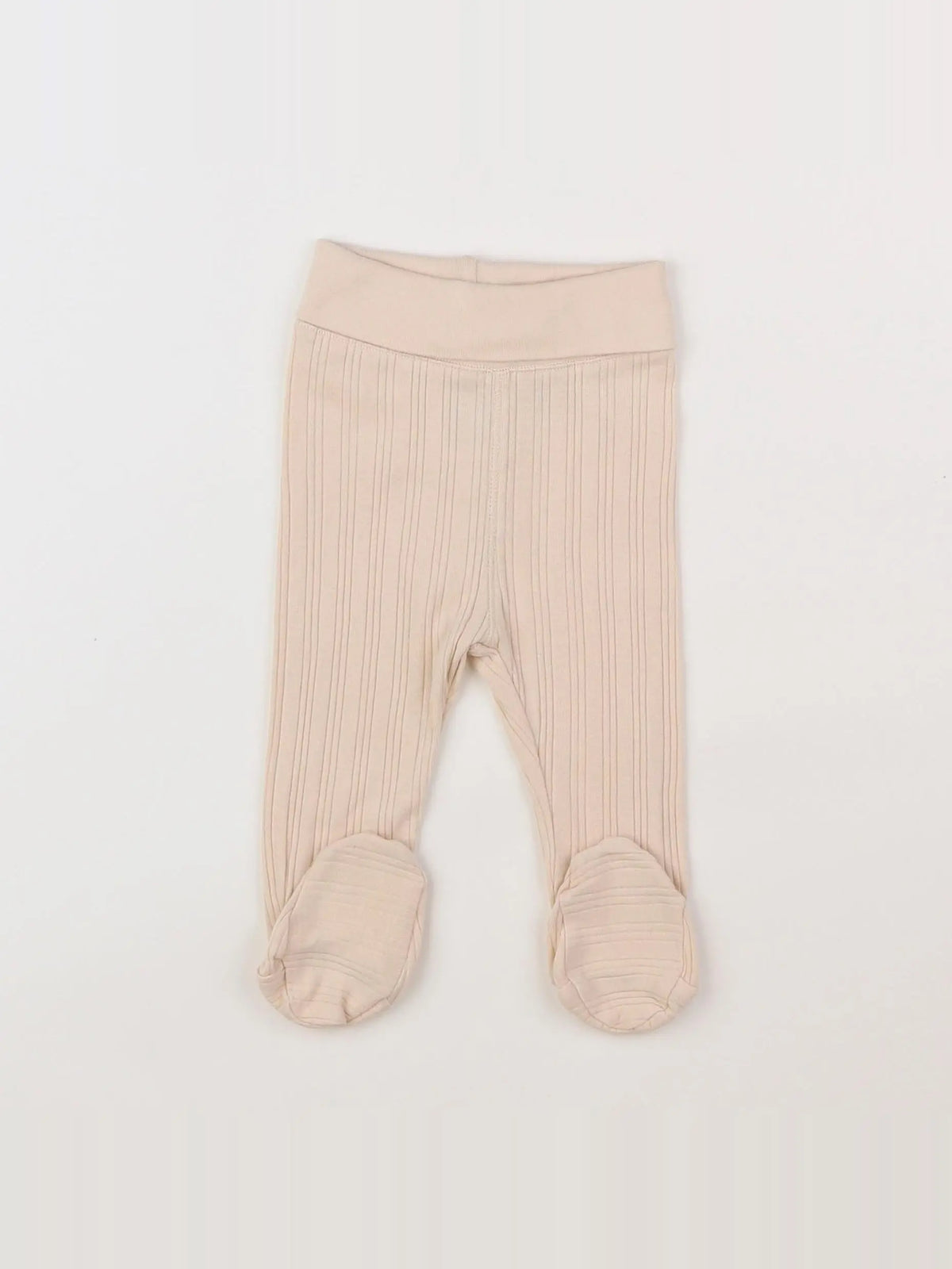 H&M - legging beige - 3 mois