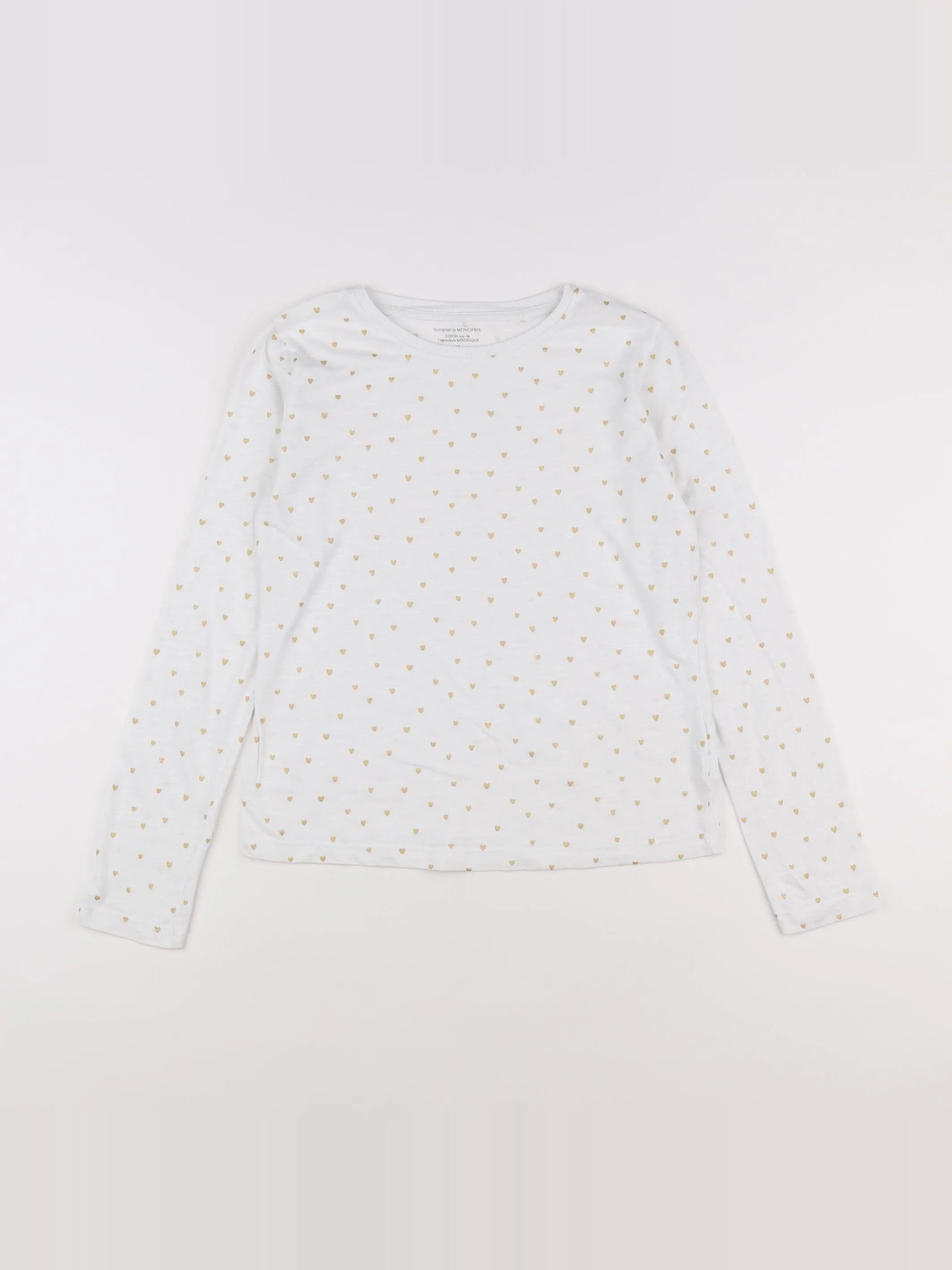 Monoprix - tee-shirt blanc - 12 ans