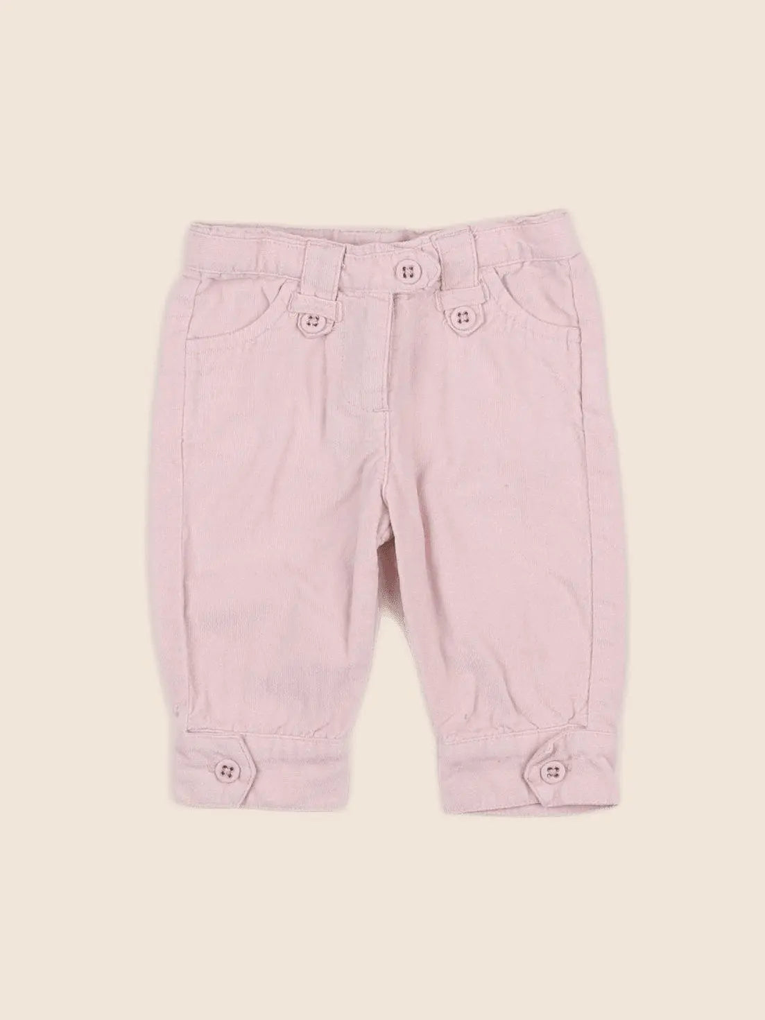 Vertbaudet - pantalon rose - 6 mois