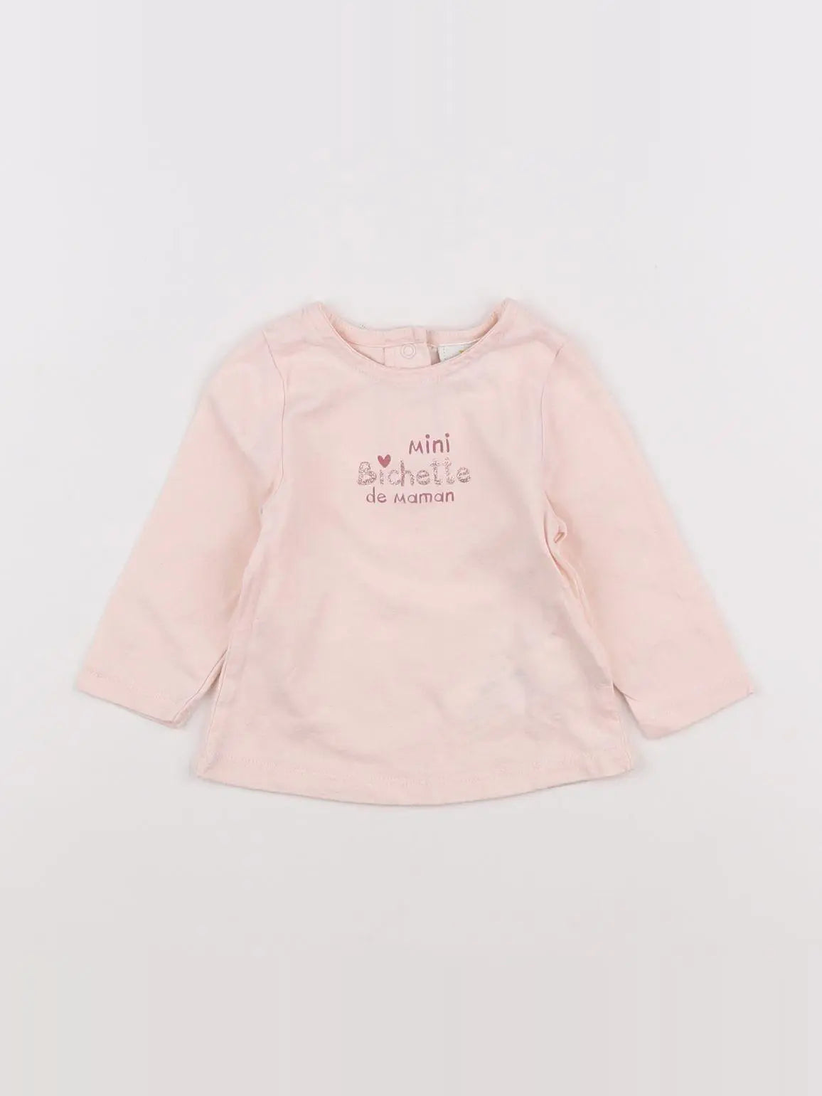 Tape à l'oeil - tee-shirt rose - 3 mois