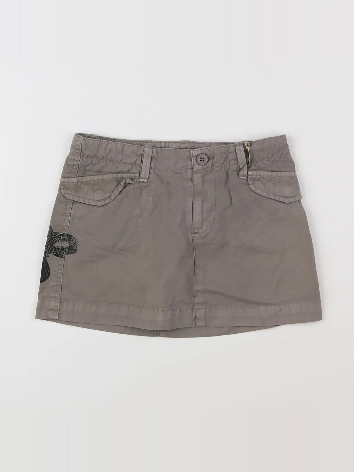 Bellerose - jupe gris (état neuf) - 4 ans