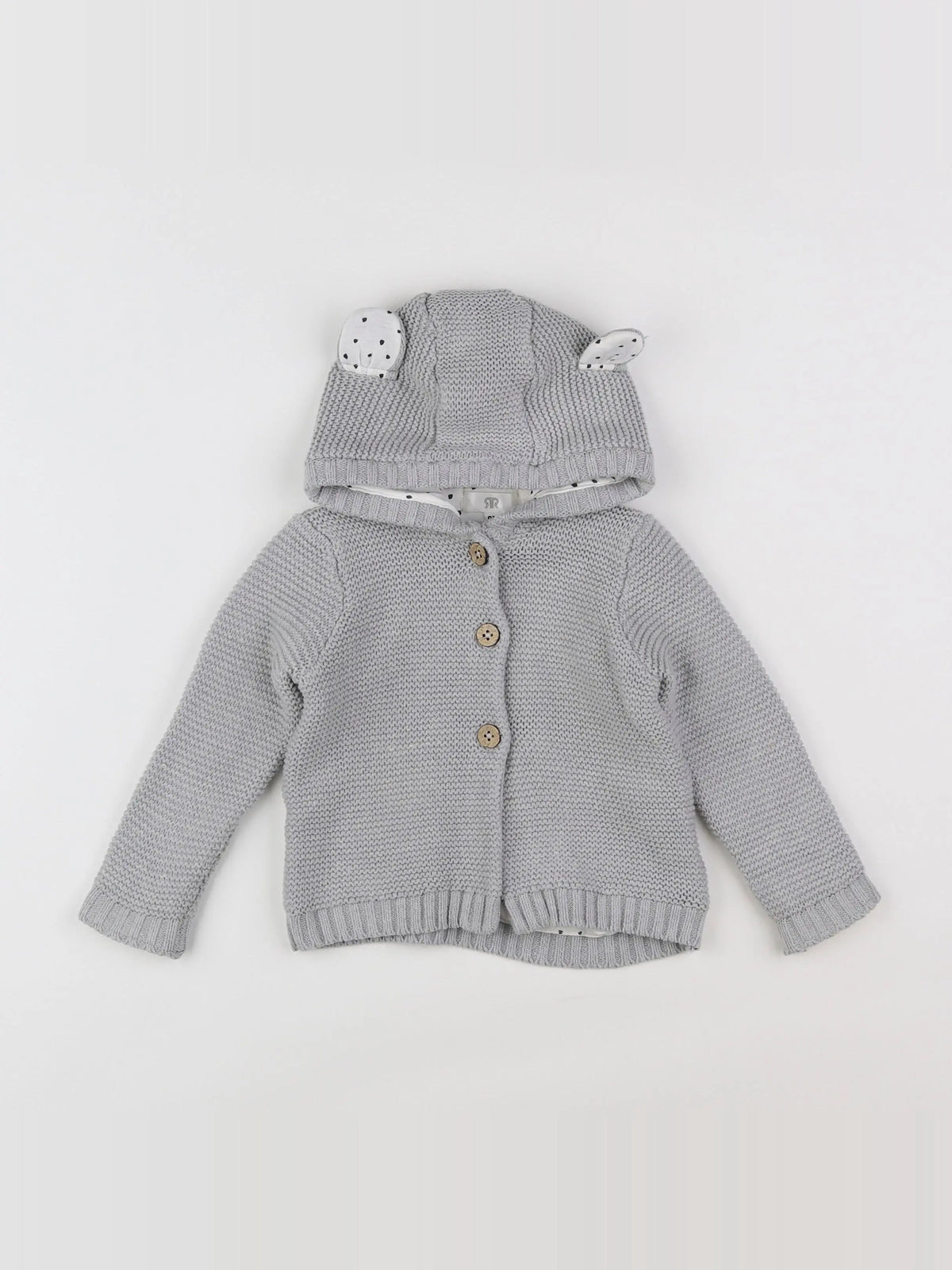 La Redoute - veste gris - 9 mois