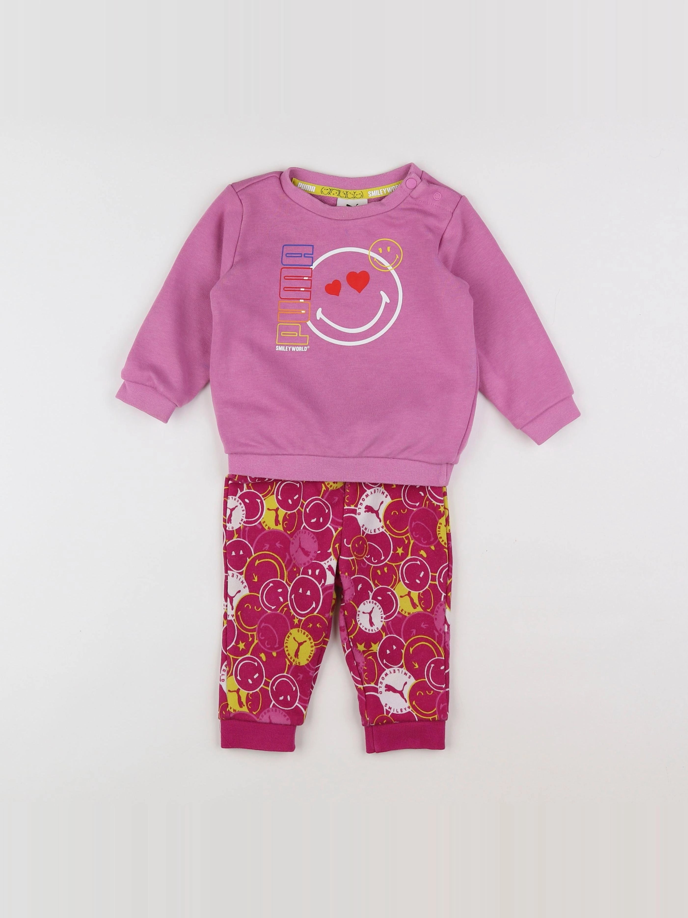 Puma - ensemble rose - 6/9 mois