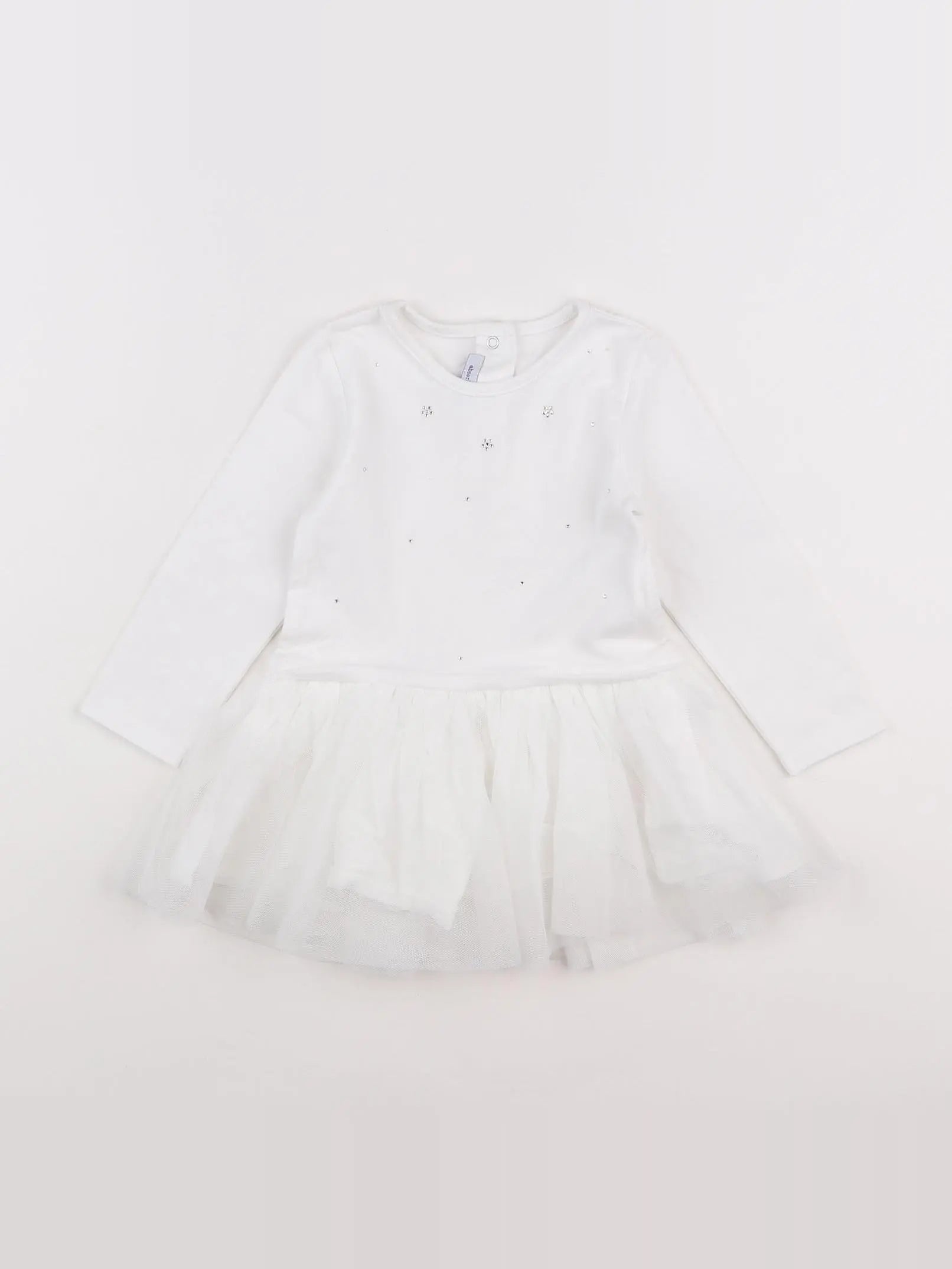 Absorba - robe blanc - 9 mois