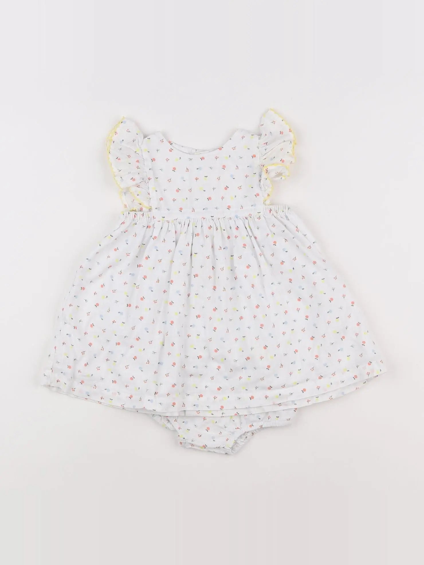 Boutchou - robe blanc - 3 mois