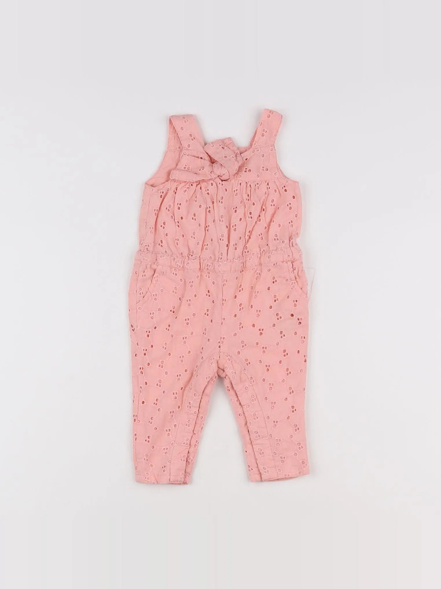 Vertbaudet - combinaison rose - 6 mois