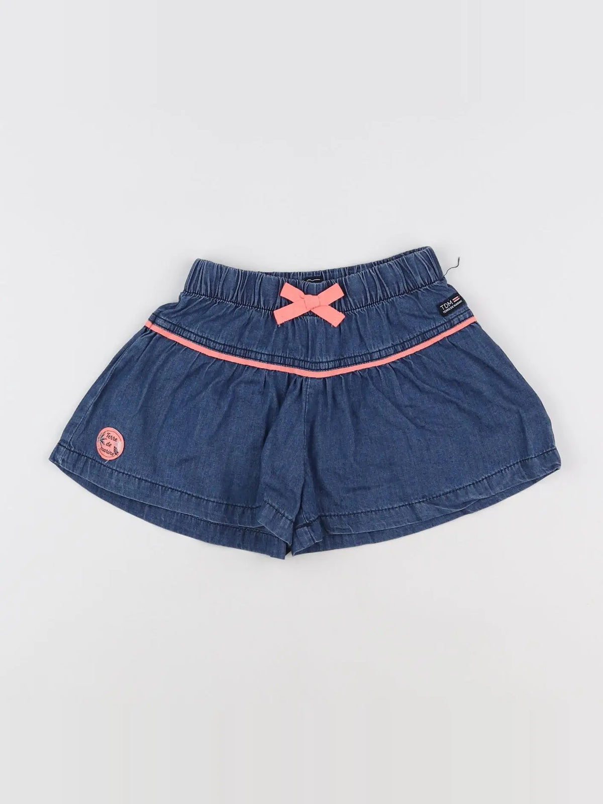 Terre de marins - jupe bleu - 4 ans