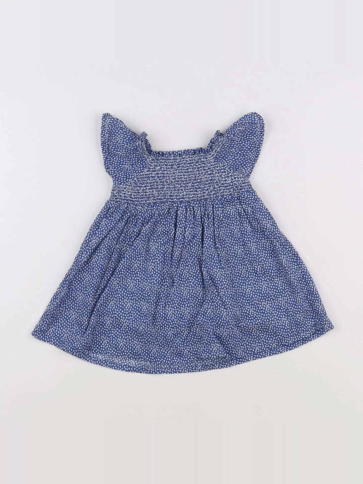 Boutchou - robe bleu - 6 mois