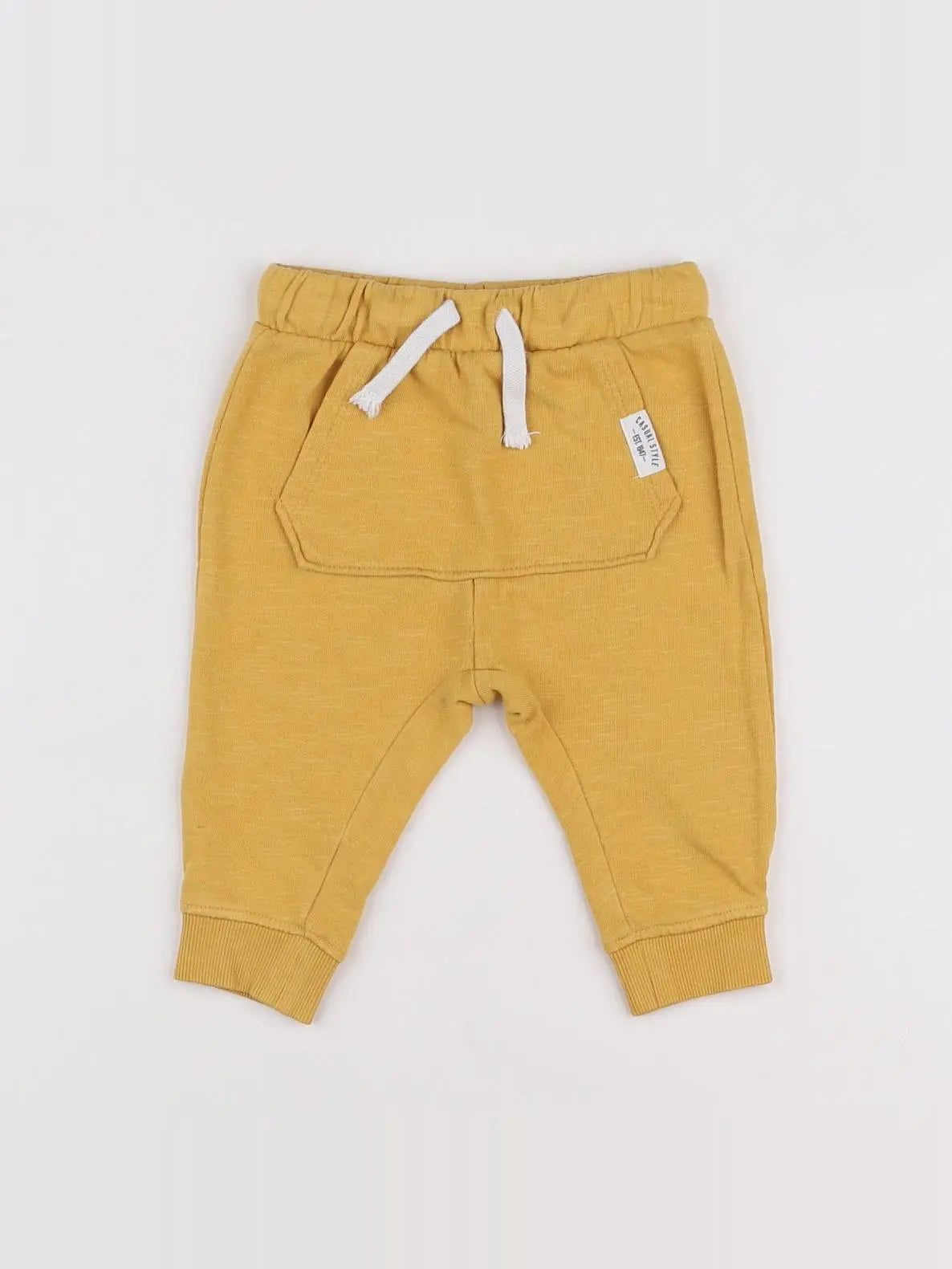 H&M - jogging jaune - 3/6 mois