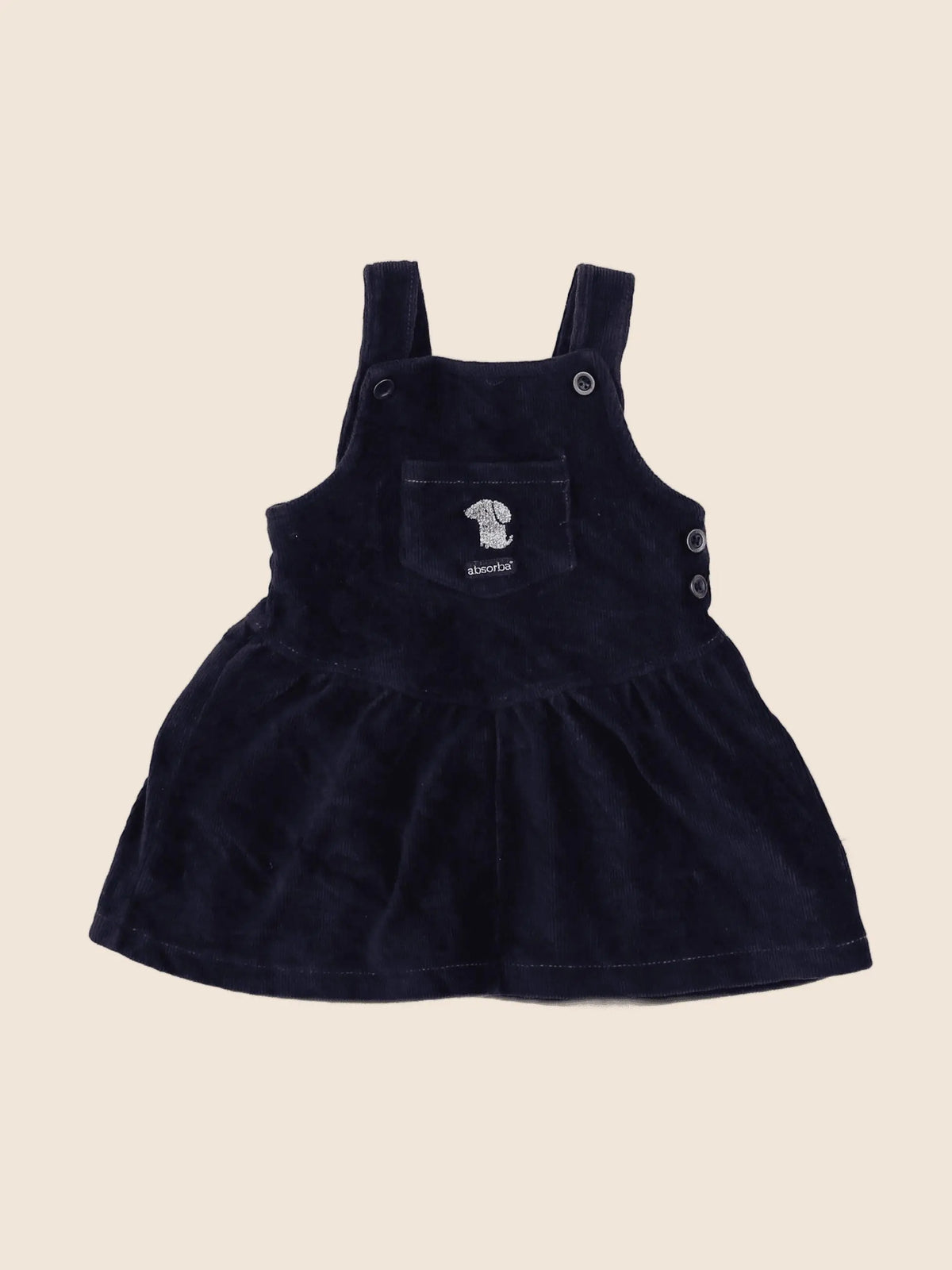 Absorba - robe bleu - 6 mois