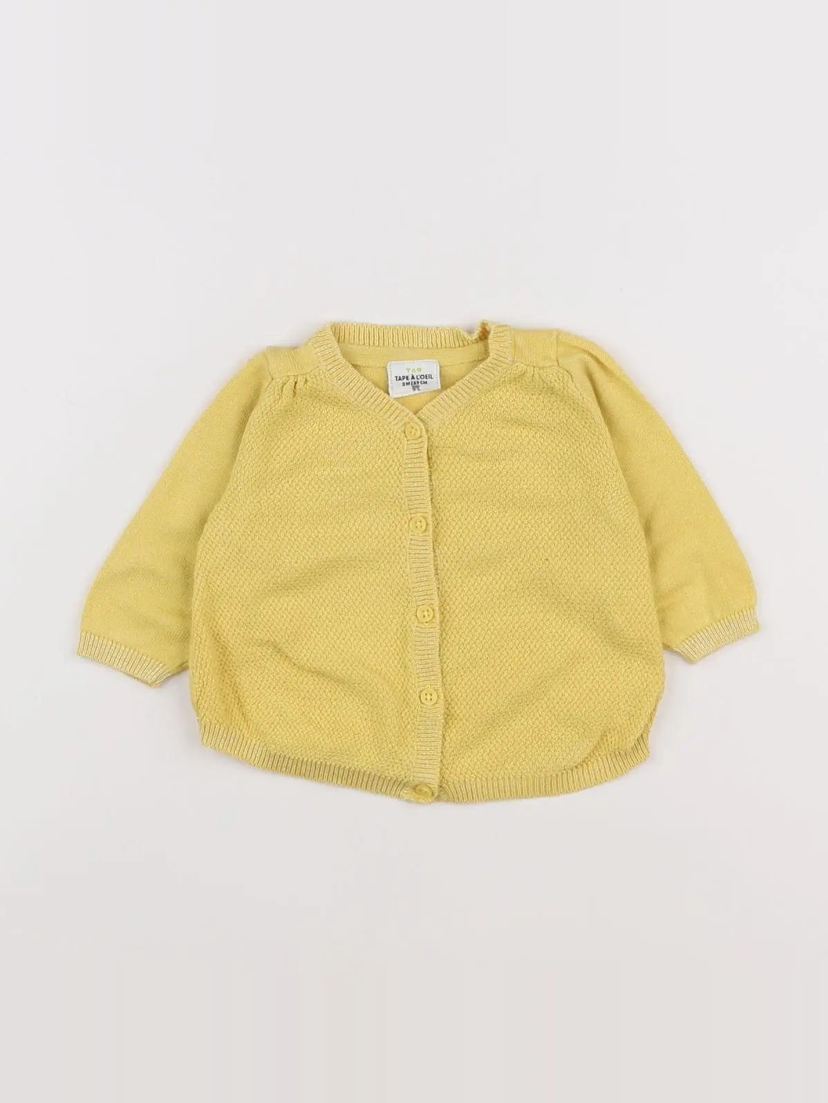 Tape à l'oeil - gilet jaune - 3 mois