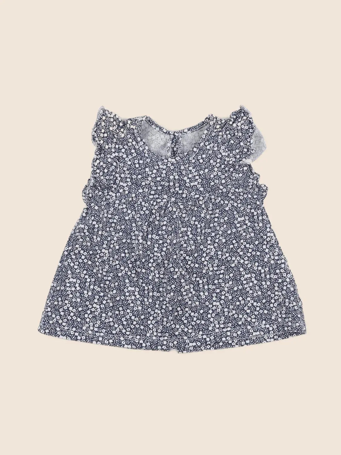 Vertbaudet - robe bleu - 9 mois
